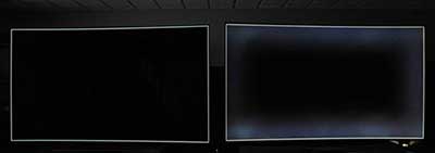 شکل 4 - تلویزیون OLED اولد و  طیف روشنایی