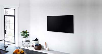 شکل1 نصب تلویزیون روی دیوار