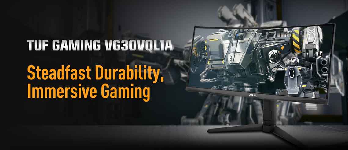 شکل- نمایشگر گیمینگ ایسوس VG30VQL1A