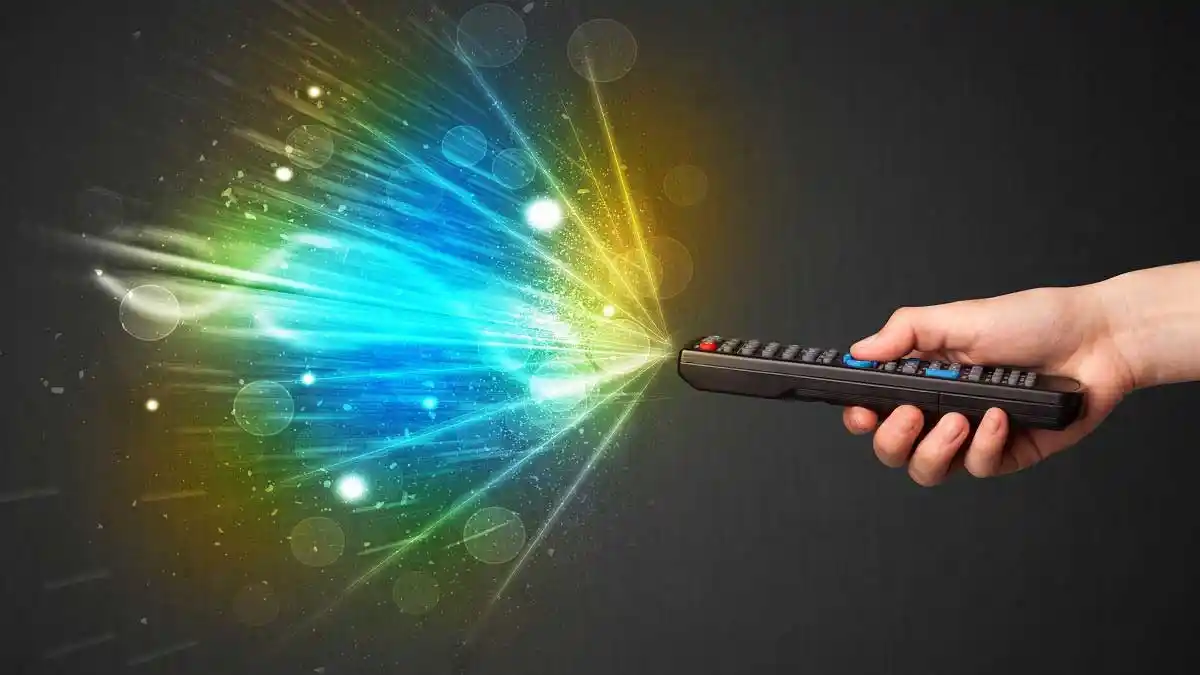 شکل1- مادون قرمز در تلویزیون